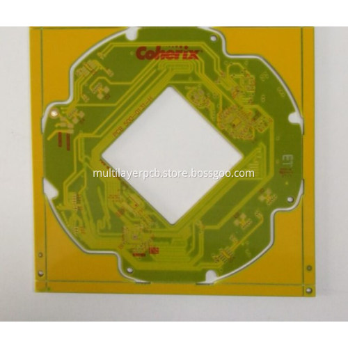 Yellow colour pcb board